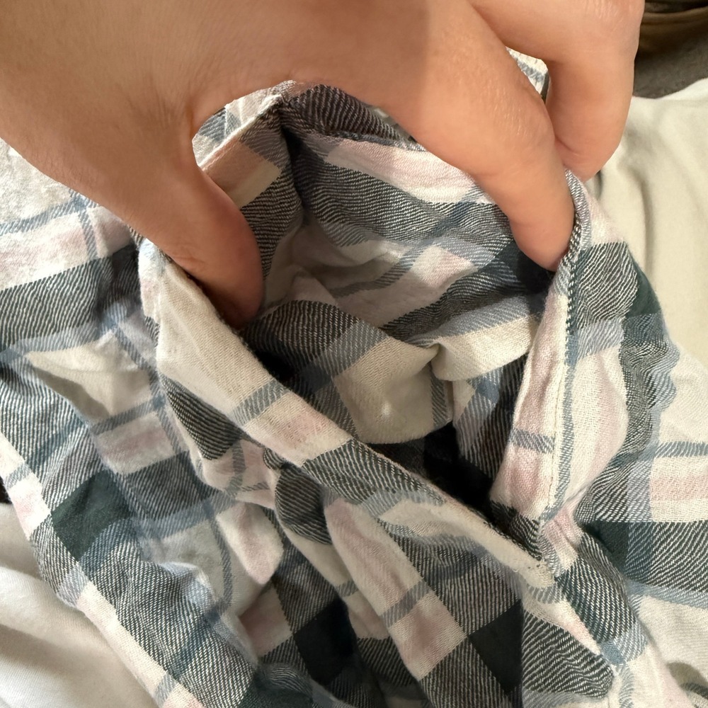 Madewell Lucie Plaid Smocked Shirred Square Neck Midi Dress Small Cottage Prarie - Picture 9 of 10